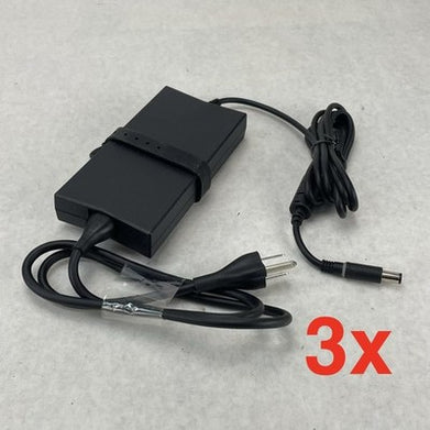Dell 130W HA130PM190 Adapter Charger Large Barrel Lot of 3