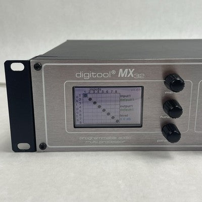 Peavey Digitool MX32 Programmable Digital Audio Multi Processor For Parts