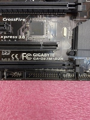 Gigabyte Q87M-D2H Motherboard Intel Core i5-4670 3.4GHz 8GB RAM w/IO