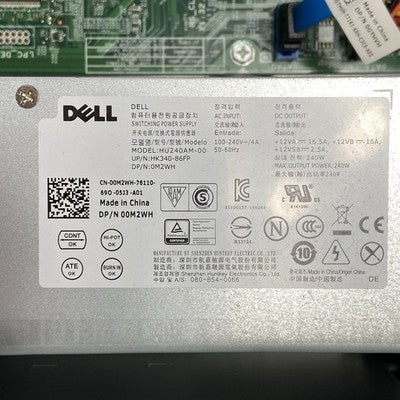 Dell Optiplex 3040 MT Intel Core i3-6100 3.7GHz 4GB RAM No HDD No OS