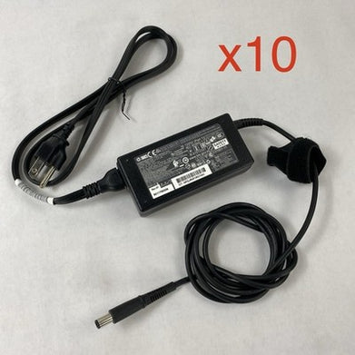 HP TPC-LA58 65W 19.5V 3.33A 7.4mm Barrel AC Power Adapter (Lot of 10)