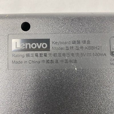 Lenovo SK-8827 KBBH21 KU-1619 USB Wired Black Keyboards Tested (Mixed Lot of 4)