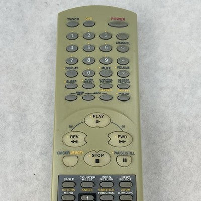 Toshiba WC-FM2 Combo Player Remote Untested