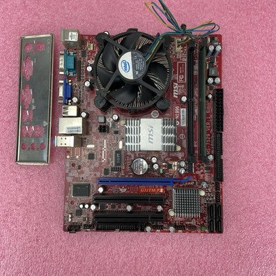MSI MS-7529 Motherboard Intel Celeron E4300 2.6GHz 1GB RAM w/IO Shield