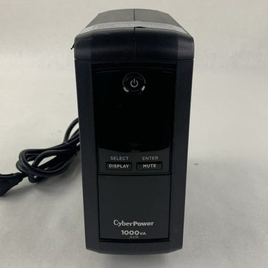 CyberPower CP1000AVRLCDa 1000VA AVR Desktop UPS 8 Outlets LED Tested No Batt