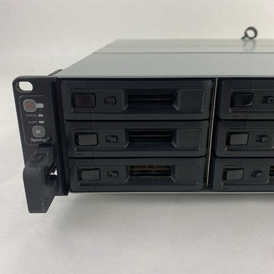 Synology SA3600 12-Bay NAS 32 GB RAM M2D20 SAS12G_CARD Tested Reset No HDD