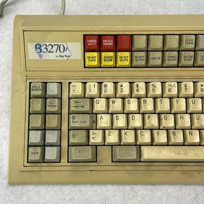 Keytronic KB3270 Plus Keyboard Professional Series Parts or Repair Untested