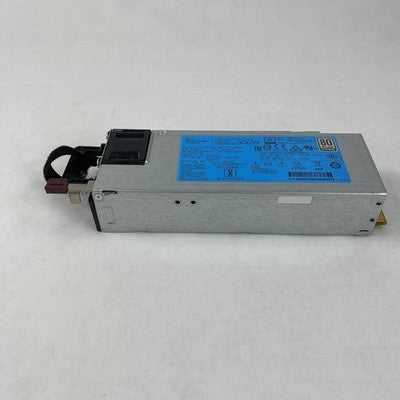 HP HSTNS-PD40 12V 42A 500W 80 Plus Platinum Power Supply (Lot of 2)
