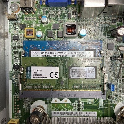 HP EliteDesk 800 G1 USDT Intel Core i3-4130 3.4GHz 8GB RAM No HDD No OS No AC
