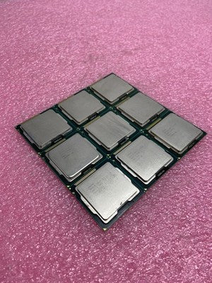 Lot of 9 Intel Core i3-2120 SR05Y 3.3GHz Desktop Processor