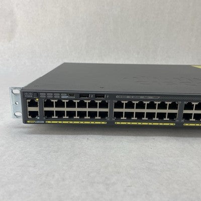 Cisco WS-C2960X-48FPS-L 48 GigE PoE V07 - Tested