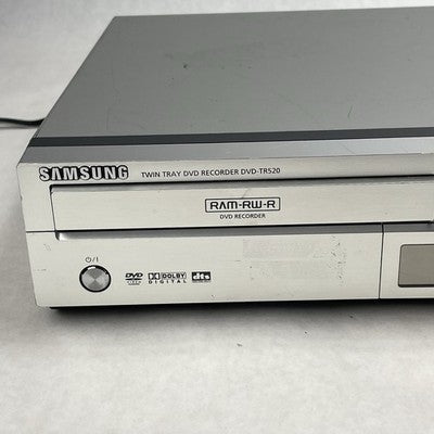 Samsung DVD-TR520 Dual Tray DVD Recorder Combo Player Copier Tested