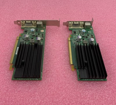 Nvidia Geforce 9300 256MB Video Graphics Card Short and Long Bracket (Lot of 2)
