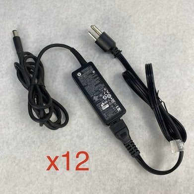 HP HSTNN-DA40 45W 19.5V 2.31A 7.4mm Barrel Laptop AC Adapter (Lot of 12)