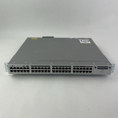 Cisco WS-C3850-48F-S 3850 1x PSU 48 1GE RJ-45 PoE Ports V07 Tested and Reset