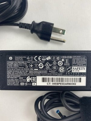 HP 709985-001 65W 4.5mm Barrel Charger AC Adapter Lot of 3x
