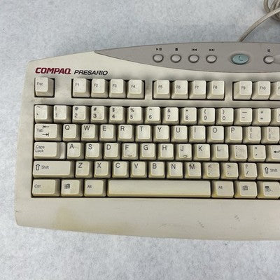 Compaq Presario Wired Multimedia Keyboard SK-2700 Beige PS/2