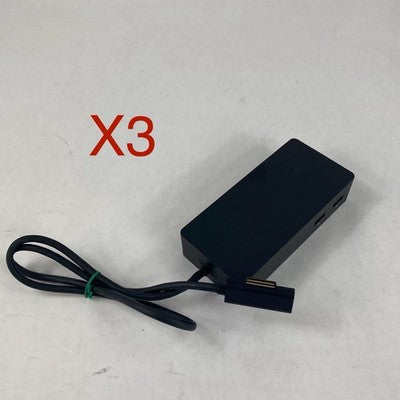 Microsoft 1661 Surface Dock Docking Station Lot of 3