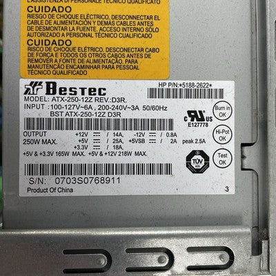 HP Pavilion A6045X MT Core 2 4400 2.00 GHz 2 GB RAM No HDD/OS
