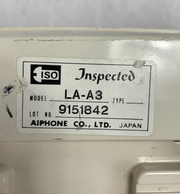 Aiphone LA-A3 Call Sub Station Audio Intercom