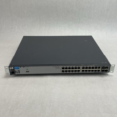 HP ProCurve J9145A 2910AL-24G 24 Port Gigabit Switch Tested & Reset