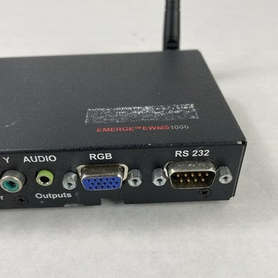 Avocent EWMS1000T EWMS1000R Emerge Wireless Streamer Transmitter & Receiver