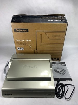 Fellowes 5217801 Galaxy E-Wire Electric Wire Binding Machine