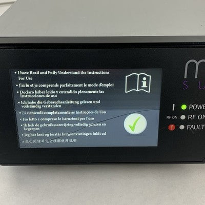 Minerva MIN180S Controller System Broken Screen Powers On Bad Touch Screen