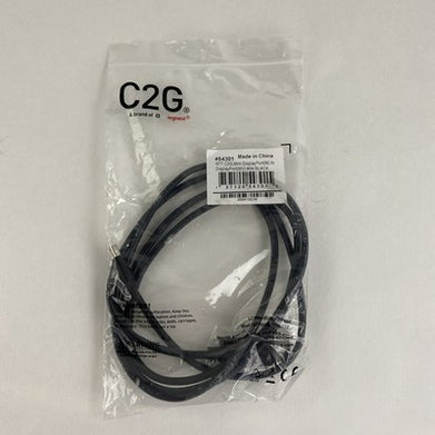 C2G 54301 6FT Mini Display Port Mini- DP to standard DP Lot of 3