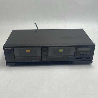 Technics RS-T24 Dual  Cassette Deck Player Recorder Dubbing Untested Parts