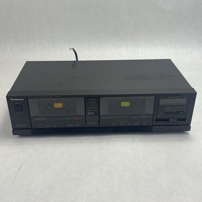 Technics RS-T24 Dual  Cassette Deck Player Recorder Dubbing Untested Parts