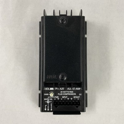 RDL FP-PA20 20-Watt RMS Plus Compression Audio Amp No Power Cord Untested
