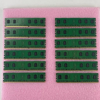 Samsung M393B5773CH0-CH9 2 GB 1Rx88 PC3-10600R Server Memory Module Lot of 12
