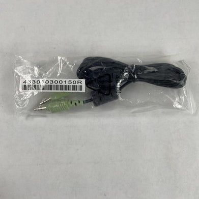 Flat Panel Speaker Cable Assembly 3.5mm Male to Male AUX 453030300150R Lot of 5