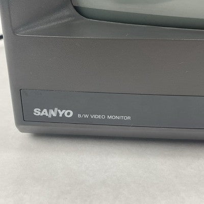 Sanyo VM 5516 Vintage B&W CRT 1997 16''