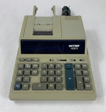 Victor 1430-3 Wired Printing Calculator