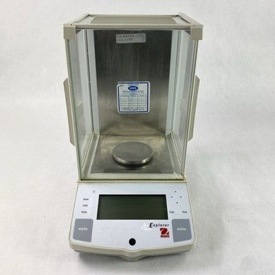 Ohaus E1RR80 Analytical Balance Scale Max 210/100g w/ AC Adapter