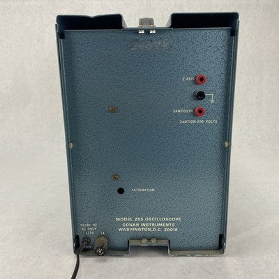 CONAR / Crie Model 255 Solid State Oscilloscope For Parts Or Repair