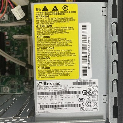 HP 500B MT Pentium Dual-Core E5700 3GHz 2GB RAM No HDD No OS