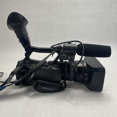 Sony HVR-V1U 3-CMOS 1080i MiniDV HDV Camcorder Tested No Battery No Power Cord