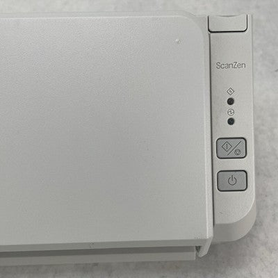 Fujitsu ScanZen Eko Plus Color Duplex Document Scanner No AC Adapter Tested