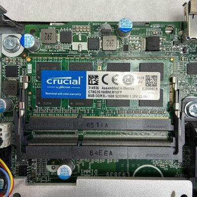 Dell Optiplex 3040 Micro Intel Core i3-6100T 3.2GHz 8GB RAM w/AC No HDD/OS