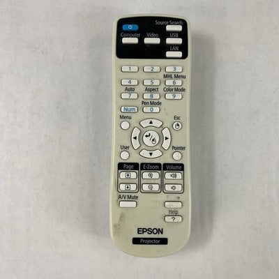 Epson Projector OEM Remote Controller 161371700 No Batteries