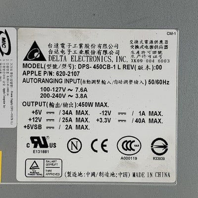 Apple Xserve Raid A1009 Network Enclosure w/ 3x Caddy 2x 603-6332 1x PSU No HDDs