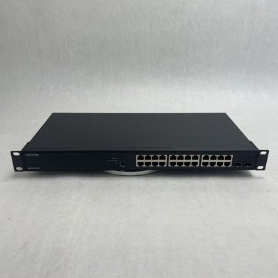Lantronix SM24TAT2SA-VT 24-Port Managed Gigabit Ethernet PoE+ Tested & Reset
