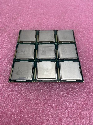 Lot of 9 Intel Core i3-2120 SR05Y 3.3GHz Desktop Processor
