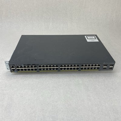 Cisco Catalyst WS-C2960X-48TS-L 48 Port Gigabit Switch V03 - Tested