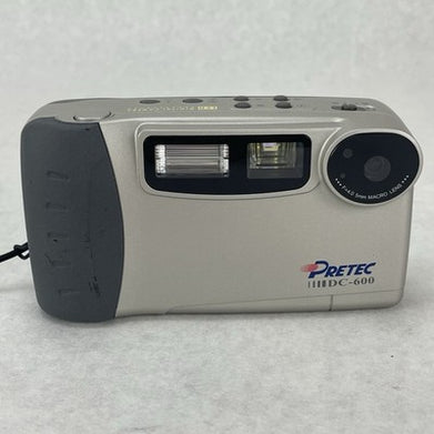 Pretec DC-600f=5mm/F5.6 320x240 Resolution 1.8 Inches LCD Tested Works