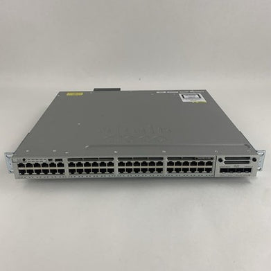 Cisco Catalyst WS-C3850-48U-S V06 48 Port Switch Tested w/C3850-NM-2-10G 1x PSUs