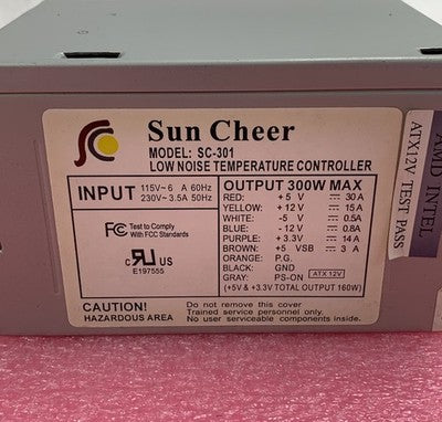 Sun Cheer SC-301 300W Low Temperature Controller Power Supply